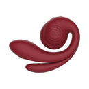SVibe Snail Gizi Pro Vibrator Bordeaux in a sleek, ergonomic design showcasing its unique shape and color.