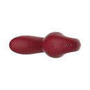 SVibe Snail Gizi Pro Vibrator Bordeaux in a top view showcasing its body-hugging design and controls.