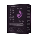 SVibe Snail Gizi Pro Vibrator Grapo packaging with features and illustrations of triple stimulation.