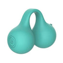 SVibe Snail Twinn App Enabled Finger Vibrator Tiffany in a teal color with unique design for enhanced stimulation.