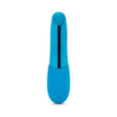 Nu Sensuelle Nikita XLR8 Bullet with Turbo Boost Motor Blue, sleek design and angled tip for powerful stimulation.