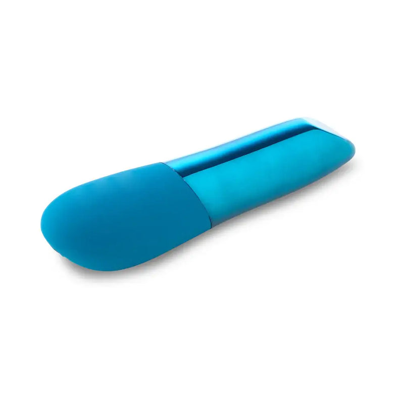 Nu Sensuelle Nikita XLR8 Bullet with Turbo Boost Motor Blue sleek vibrator design for intense pleasure.