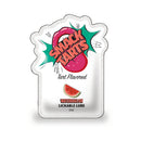Smack Tarts Lickable Lube Sour Watermelon 36-piece Display with vibrant pouch design and watermelon flavor details.