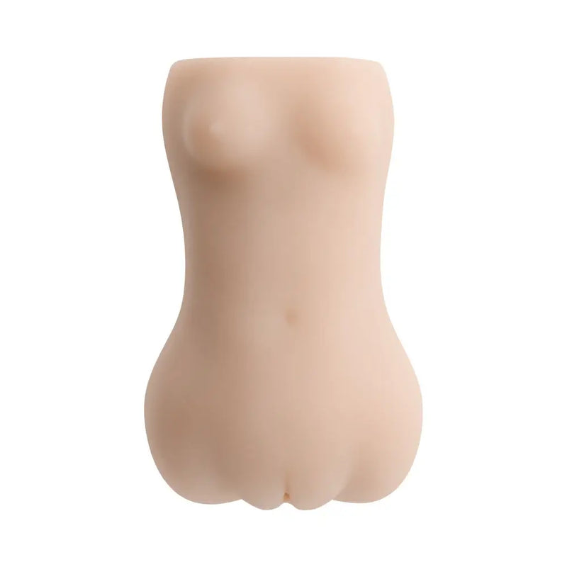 Sasha Grey Movie and Realistic Wet n Ready Pussy Stroker showing realistic torso design for intimate experiences.