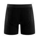 Shinesty Rear View Size Warning Ball Hammock Underwear Small in black, featuring a supportive pouch design.