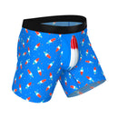 Shinesty Popsicle Stick Ball Hammock Pouch Underwear Medium featuring a playful ice-cream print with a supportive pouch.
