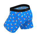 Shinesty Popsicle Stick Ball Hammock Pouch Underwear 3XL playful design with summer-inspired popsicle pattern.