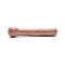 Chakrubs Anahata Curve Rhodonite Wand, a hand-carved rhodonite crystal pleasure tool for emotional healing.