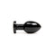 Chakrubs Xaga Root Obsidian Plug, a black obsidian anal plug designed to awaken your root chakra.