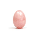 Chakrubs Heart Yoni Egg Rose Quartz non-drilled, smooth pink crystal egg for pelvic floor strengthening.