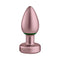 FemmeFunn Bougie Anal Plug Rose Gold in smooth, metallic rose gold finish for luxurious anal pleasure.