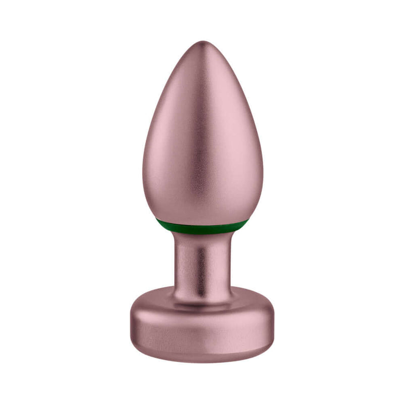 FemmeFunn Bougie Anal Plug Rose Gold in smooth, metallic rose gold finish for luxurious anal pleasure.