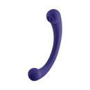 FemmeFunn Aluna Dual Stimulating Arc Vibrator Purple showcasing its sleek design and dual functionality.