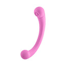 FemmeFunn Aluna Dual Stimulating Arc Vibrator Pink, a dual-action massager designed for customizable stimulation.