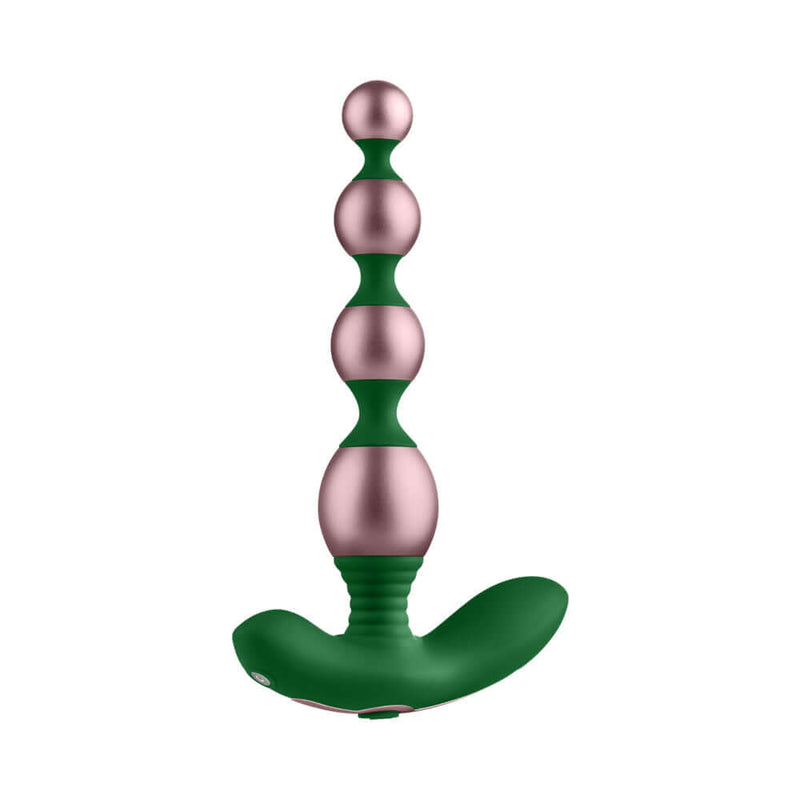 FemmeFunn Bougie Beads Rose Gold anal toy with sleek design for indulgent backdoor pleasure.