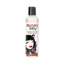 Slippery Kitty Silicone Lubricant 4 Oz bottle with premium silicone formula for intimate use.
