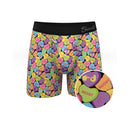 Shinesty Candy Hearts Ball Hammock Pouch Underwear Small in playful candy hearts print for all-day comfort.
