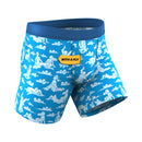 Shinesty Reverse Cloud Girl Ball Hammock Pouch Underwear M with a fly design featuring playful cloud graphics.
