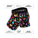Shinesty Balloon Animal Ball Hammock Pouch Underwear 2XL featuring playful balloon animal print and comfort features.