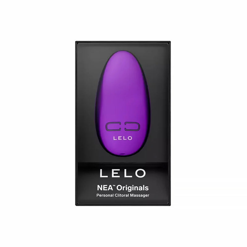 LELO NEA Originals Clitoral Massager in packaging, elegant design for discreet pleasure.