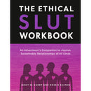 The Ethical Slut Workbook Paperback Relationship Guide cover featuring silhouettes of people with hearts.