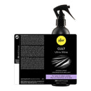 Pjur Cult Ultra Shine 8.5 Oz Latex Clothing Spray bottle showcasing its label and spray nozzle.
