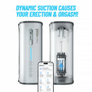 Dynamic suction technology showcased on Vacuglide 2 By Autoblow Suction Milk Machine with smartphone app.