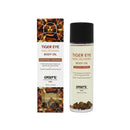 Exsens Body Oil Tiger Eye Macadamia 3.4 Oz bottle and packaging with crystal infusion.