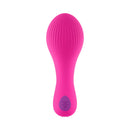 FemmeFunn Solia Flat Tip Bullet Vibrator Pink, designed for broad surface stimulation with a flat tip.