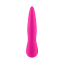 FemmeFunn Solia Flat Tip Bullet Vibrator Pink designed for broad stimulation and full-surface pleasure.