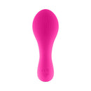 FemmeFunn Solia Flat Tip Bullet Vibrator Pink featuring a sleek, flat-tipped design for ultimate stimulation.
