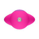 FemmeFunn Solia Flat Tip Bullet Vibrator Pink top view, featuring a flat-tipped design for full-surface stimulation.