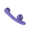 SVibe Snail Curve Special Edition Vibrator Periwinkle in periwinkle color, designed for dual stimulation.