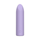 Adam & Eve Lilac Point Bullet Vibe in soft lilac silicone with an angled tip for targeted stimulation.