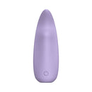 Adam & Eve Secret Curve Panty Bullet Vibe in soft purple, designed for discreet pleasure and hands-free stimulation.