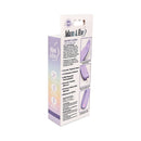 Adam & Eve Secret Curve Panty Bullet Vibe packaging showing features, curved head, USB rechargeable, and waterproof details.
