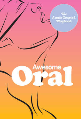 Awesome Oral book cover, vibrant gradient background with illustrated profile and title text.