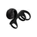 Svibe Snail Jovi Arc Couples Ring Noir Haze showcasing innovative design for enhanced comfort and control.