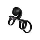 Svibe Snail Jovi Arc Couples Ring Noir Haze showcasing its unique design for enhanced comfort and control.