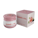 Sweetums Flavored Lip Balm Sweet Rose jar and box packaging in pink design.