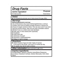 Adam & Eve Deep Throat Desensitizing Spray Strawberry drug facts and ingredients list.
