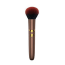 The Pleasure Company Brush Vibrating Bullet Gold, elegant makeup brush with powerful vibrator for discreet pleasure.
