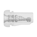JOCK Blaze Vibrating Sucking & Warming Masturbator showing textured interior and design features.