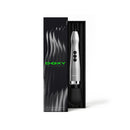 Doxy Die Cast Max Plug-in Wand Massager Silver in elegant packaging, featuring a sleek metallic design and controls.