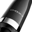 Close-up of the Doxy Die Cast Max Plug-in Wand Massager Black showcasing its sleek design and detailing.