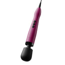 Doxy Original Massager Wand Pink showcasing its sleek design and black head, ideal for deep, satisfying sensations.