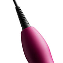 Doxy Original Massager Wand Pink close-up showing ergonomic handle and power cord detail.