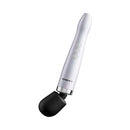 Doxy Die Cast Max Cordless Wand Massager White, featuring solid metal design and cordless functionality.