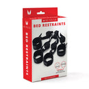 Me You Us Under Mattress Bed Restraints packaging showcasing adjustable, soft, and padded bed restraints for comfort.