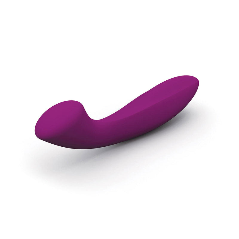 LELO Ella G Spot Massager Deep Rose - beautifully sculpted, non-vibrating pleasure object in deep rose color.